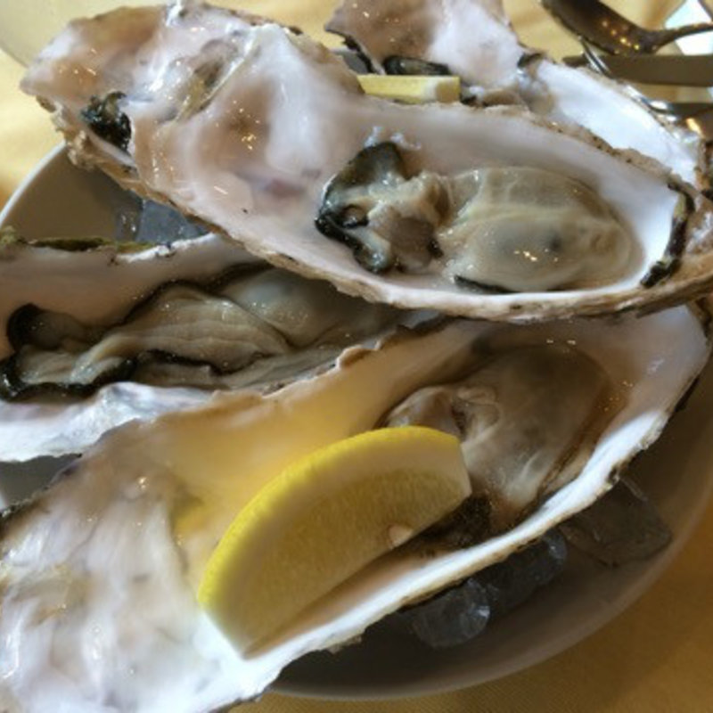 生ガキ(トラットリア ダ イケダ ペル ピーコック （Trattoria DA IKEDA per Pcock 【旧店名】レストランPコック）)