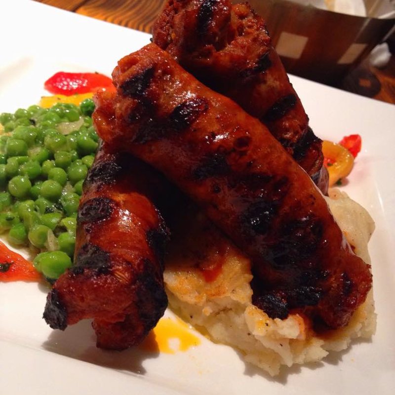 自家製サルシッチァのグリル(トラットリア ダイ パエサーニ)