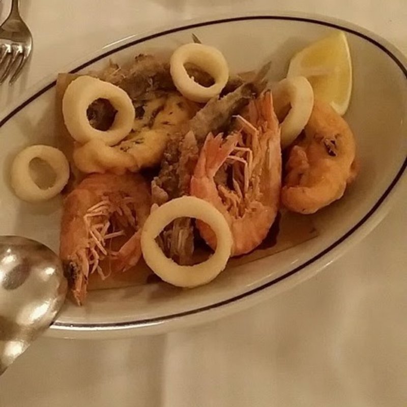 魚介のフライ(トラットリア ダル ビルバンテ ジョコンド)