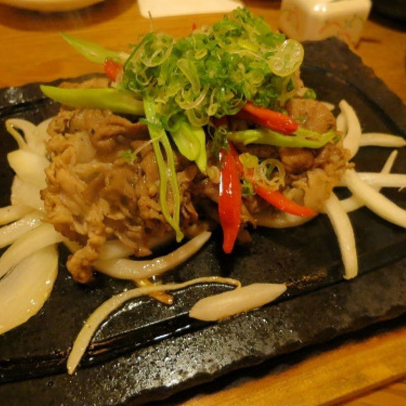 あぐー豚の炭火炙り焼き(とりひろ 松山店(美栄橋))