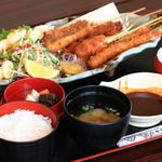 ミックスフライ定食(とりや茶屋 )