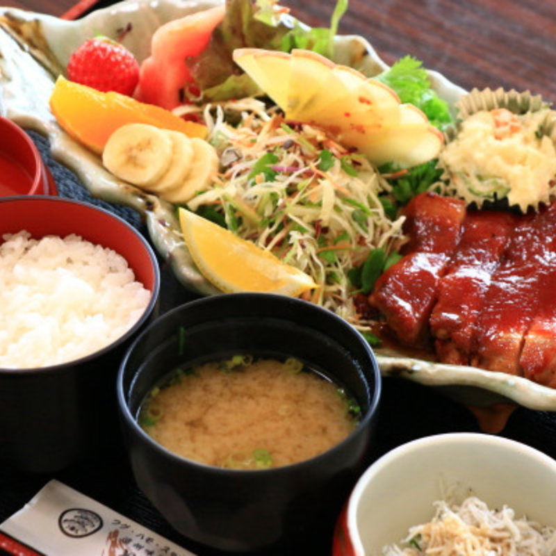 豚テキ定食(とりや茶屋 )