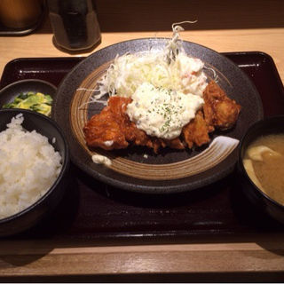 チキン南蛮定食(とり多津 本郷三丁目店)