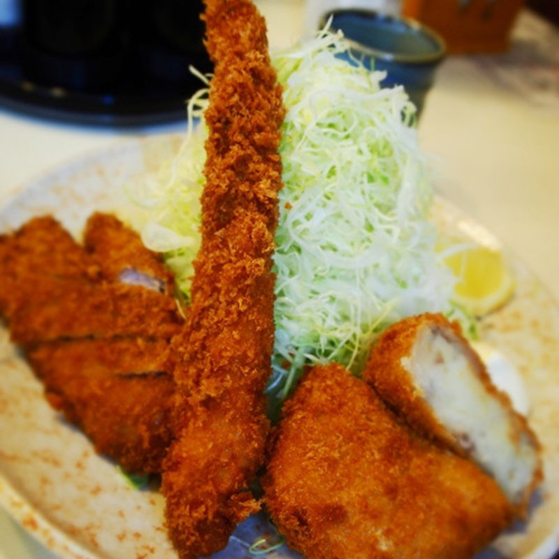 特製コロッケセット定食(はぎ乃)