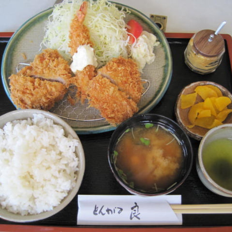 特製ランチ定食(とんかつ良)