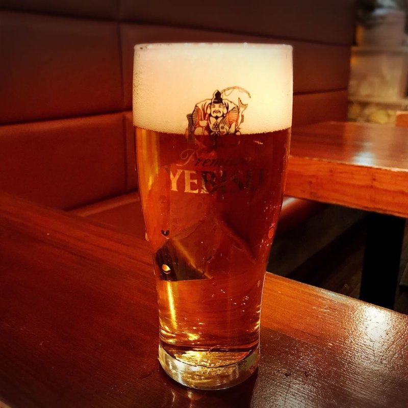 生ビール(居酒屋たまきんち)