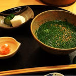 フグのお茶漬け！温玉のせ(と村)