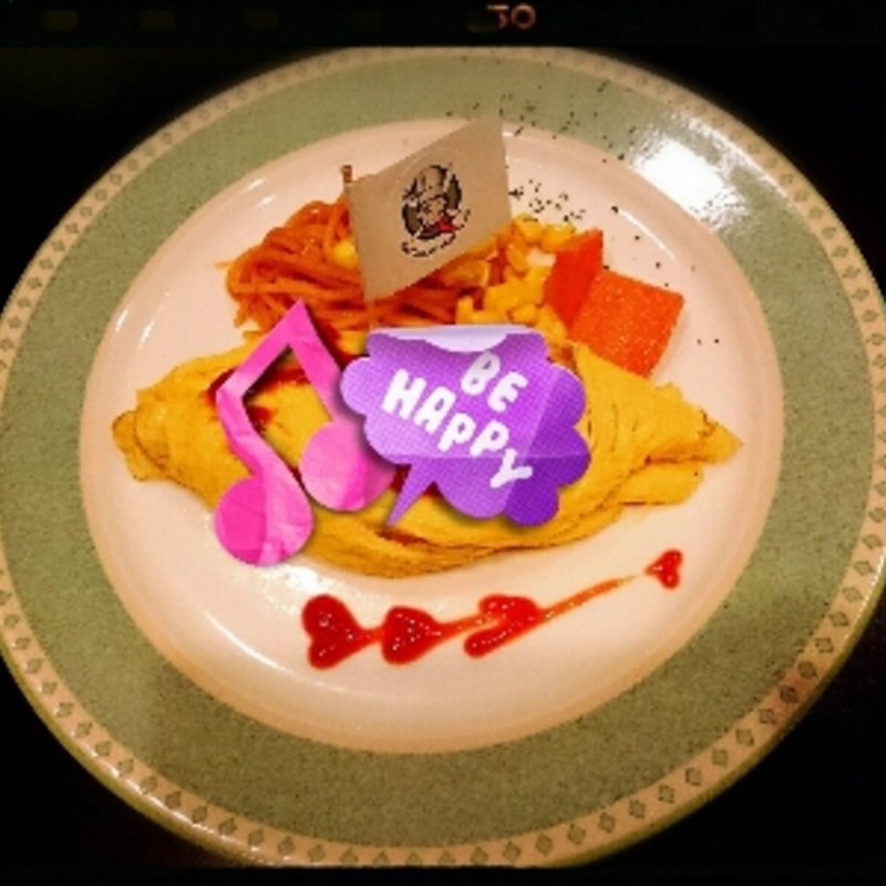 お子さまランチ(ながいも農家直営食堂 ご飯屋 山形村本店)