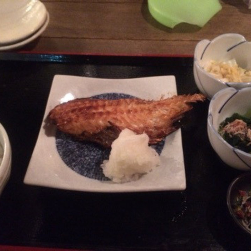 あこう鯛干物御膳(なかめのてっぺん 横浜みなとみらい)