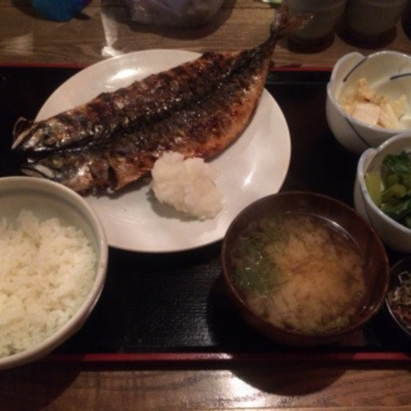 大判サバの干物(なかめのてっぺん 横浜みなとみらい)