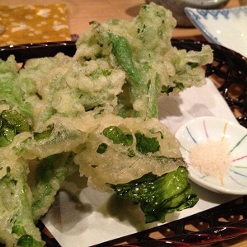 菜の花の天ぷら(なか家 )