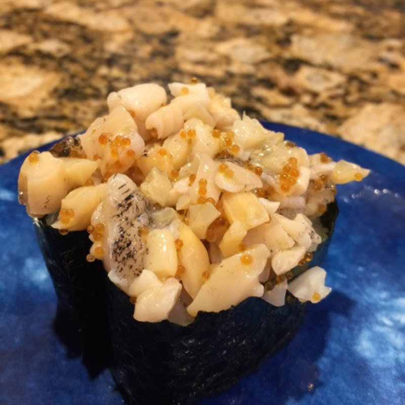 つぶととびっこ和え(なごやか亭 釧路昭和店)