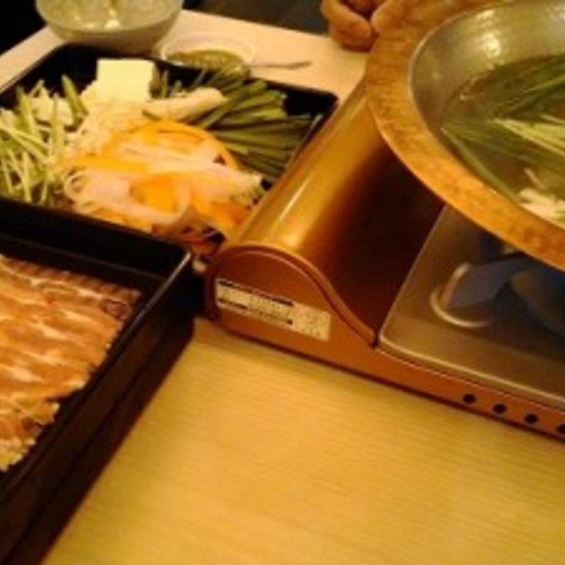 鹿児島黒豚鍋(料理屋なすび)