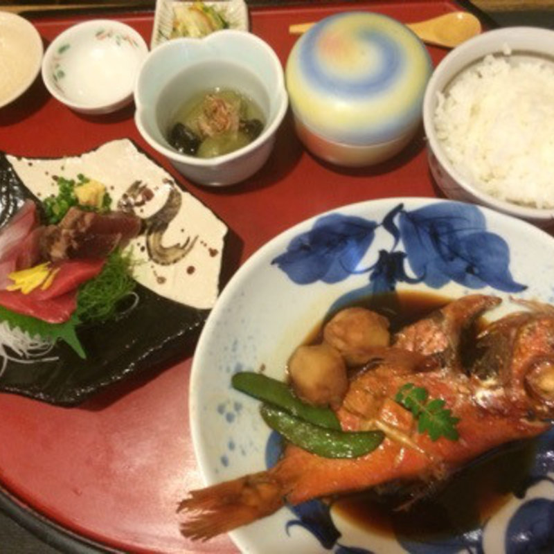 金目鯛の煮付け御膳(なすび総本店 )