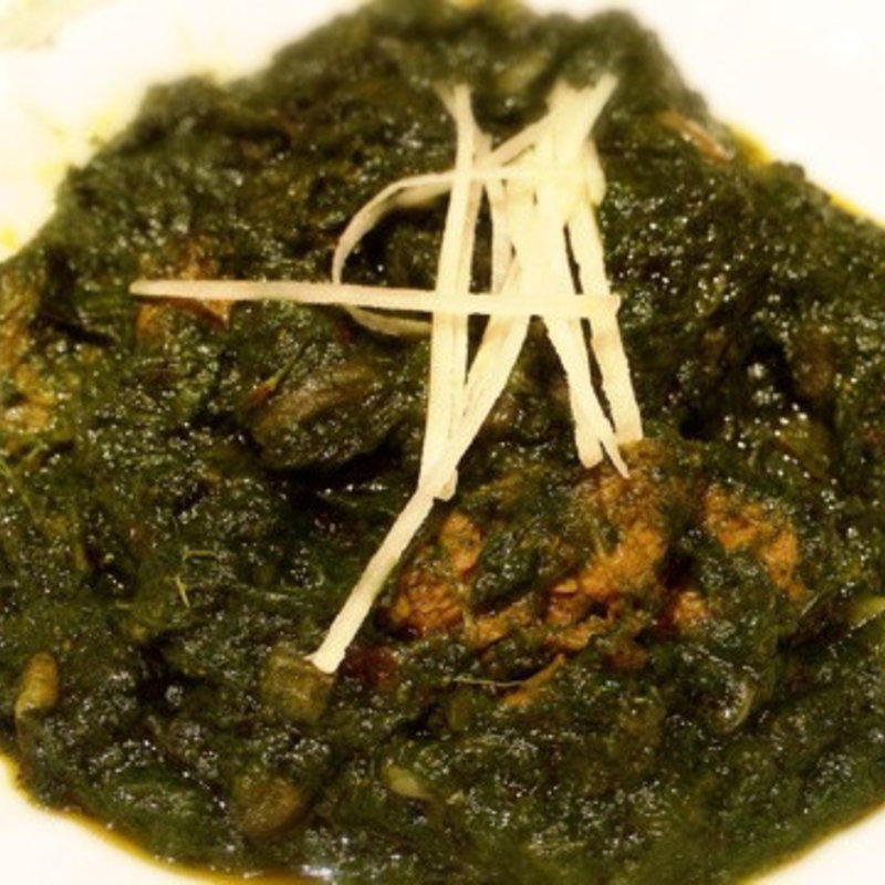 ホウレンソウとグルテンのカレー(ナタラジ 銀座店 （NATARAJ）)