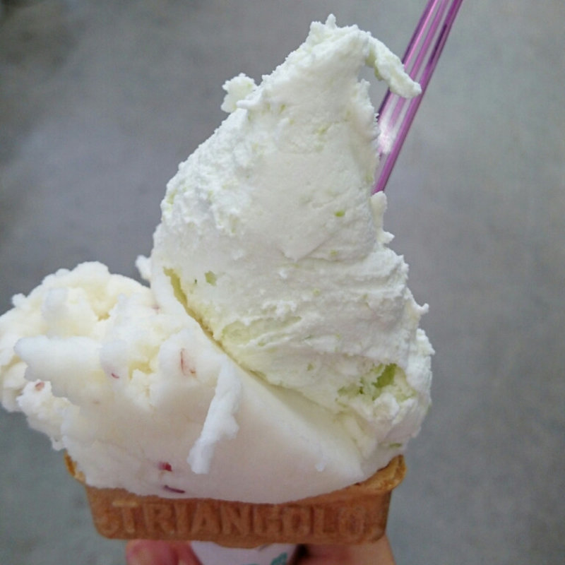 枝豆とりんごチョイス(ナチュラルジェラート )