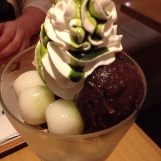 抹茶パフェ(nana's green tea 札幌パセオ店(ナナズ グリーン ティー))