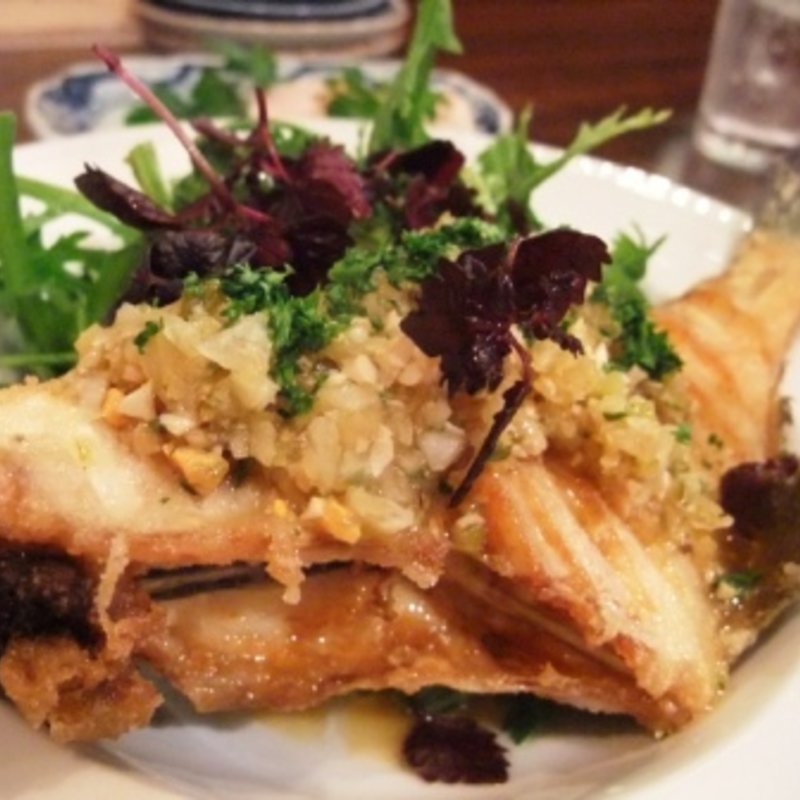 かわはぎのムニエル(なにわフレンチ びぎん)