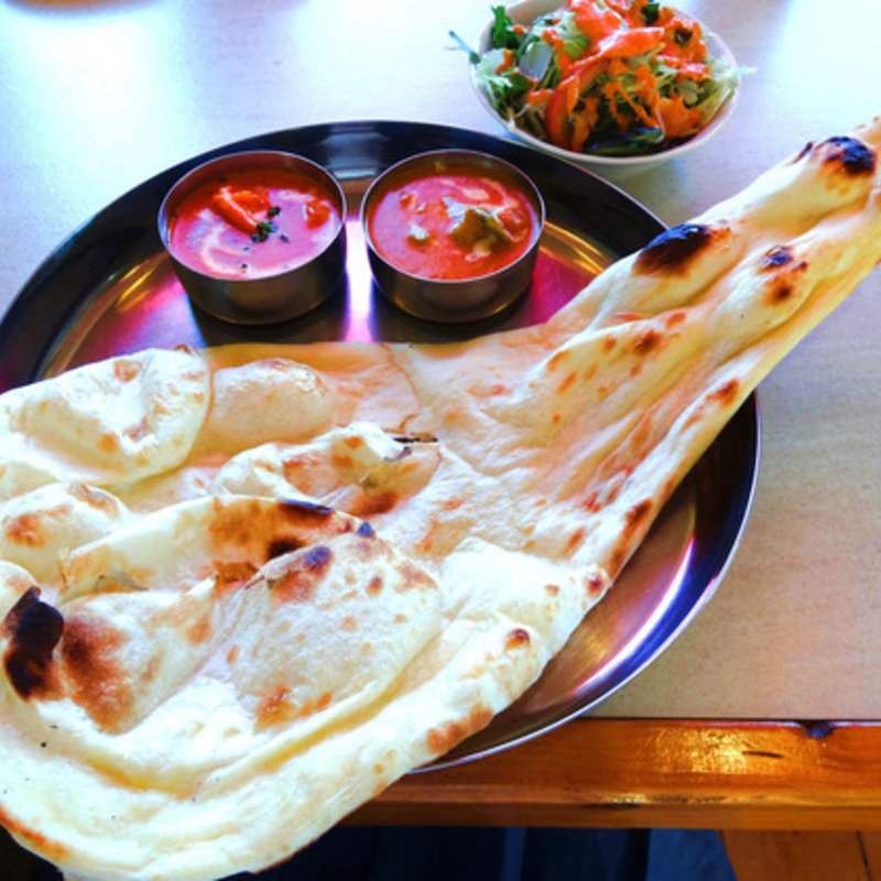 2種類のカレー（エビ・スタンダード）(インドレストランナマステルンビニ)