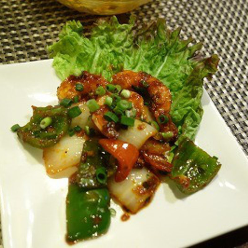 エビチリ(ナワブ ビリヤニハウス)