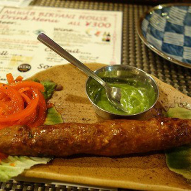 シークカバブ（ラム）(ナワブ ビリヤニハウス)