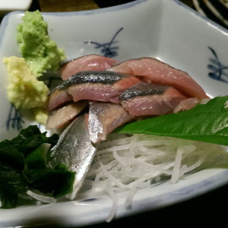 秋刀魚の刺身(なんまら)