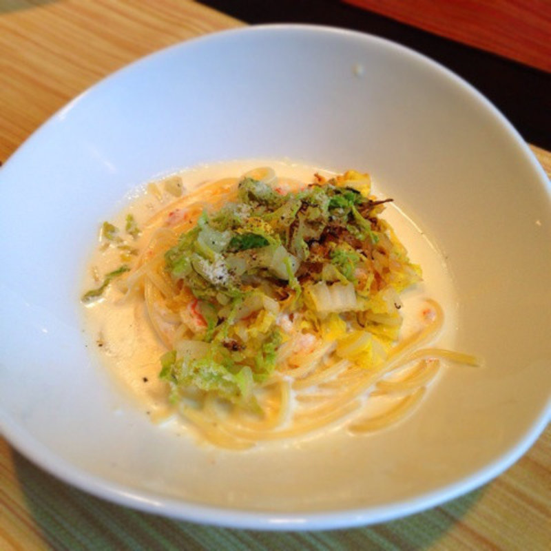 カニと焼き白菜のクリームソース(ニコ モンド （NICO MONDO）)