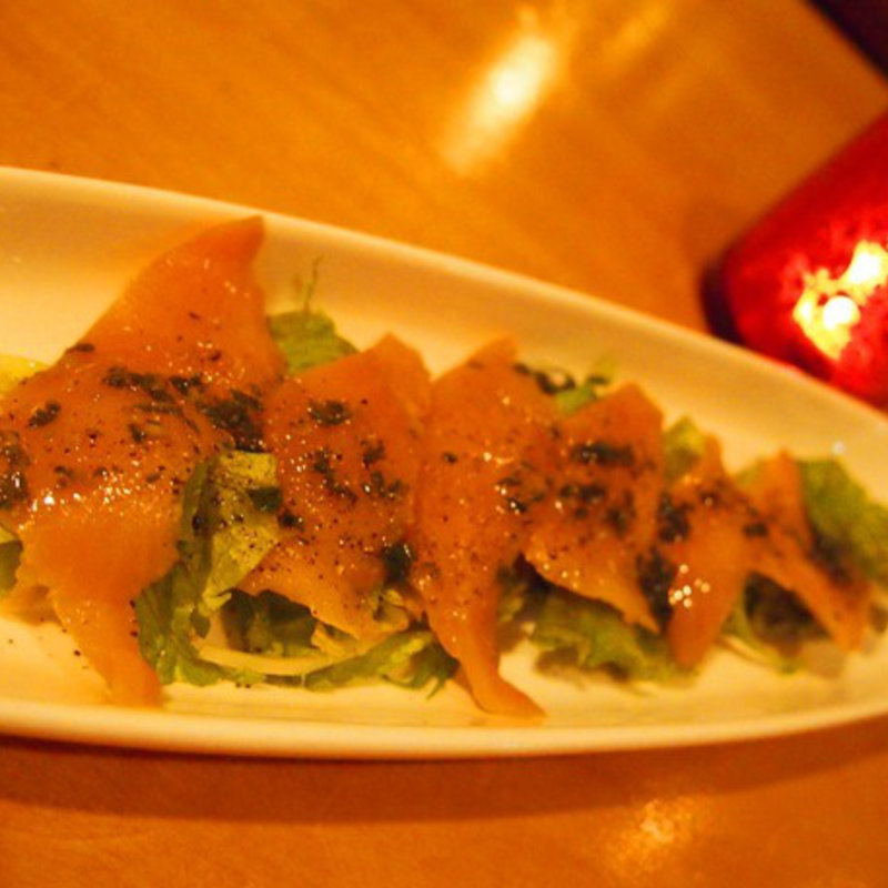 スモークサーモンのカルパッチョ(ニコファイブ （nico five）)