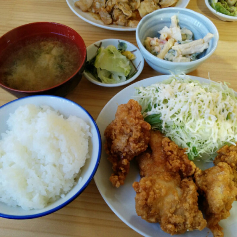 とりから定食(にしざわ食堂 )