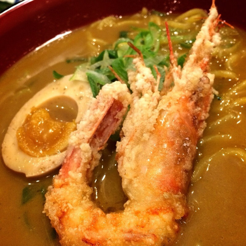 海老味噌ラーメン　(ニッポンまぐろ漁業団新橋店)