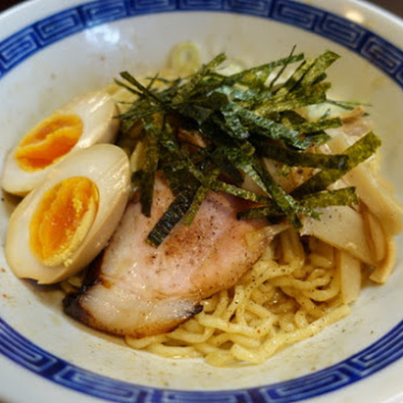 まぜそば玉子 麺少な目(にぼっしー中華そば家 )