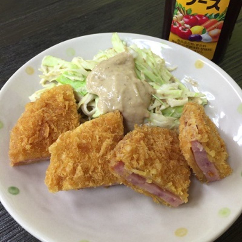 ハムカツ(ニラカナ )