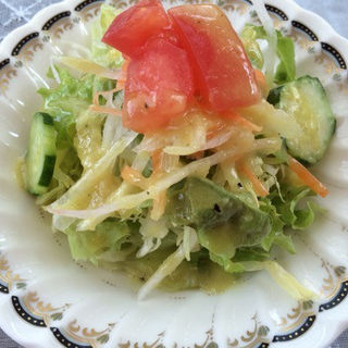 野菜サラダ(にんじん・なす・とまと)