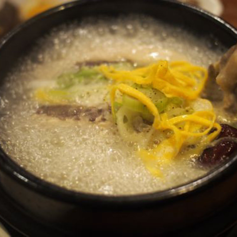 ランチ（サムゲタン）(ヌルンジ)