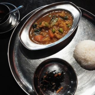 MOMOセット(ネパール料理ANITA)