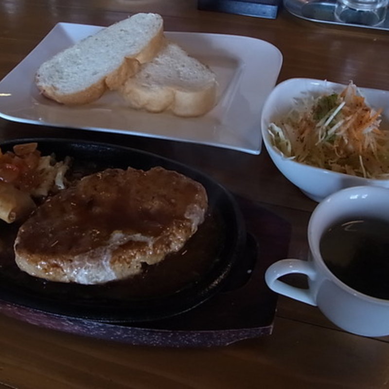 ハンバーグステーキセット(ノースネバーランド （NORTH never land）)