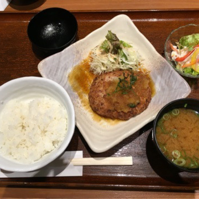 定食(田舎そばのぶや 深川ギャザリア店)