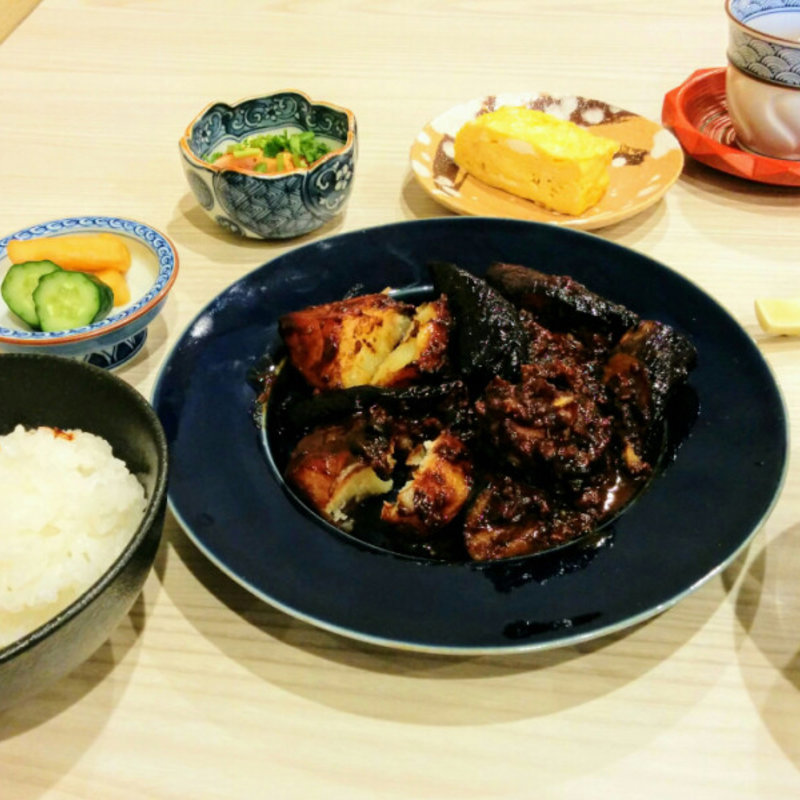 茄子の中国味噌炒め定食(の弥七)