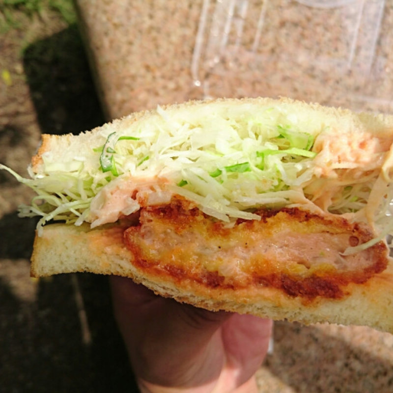 海老かつサンドイッチ(パーム・ロッセベーカリー )