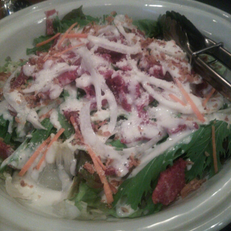 馬肉入りサラダ(はあと)