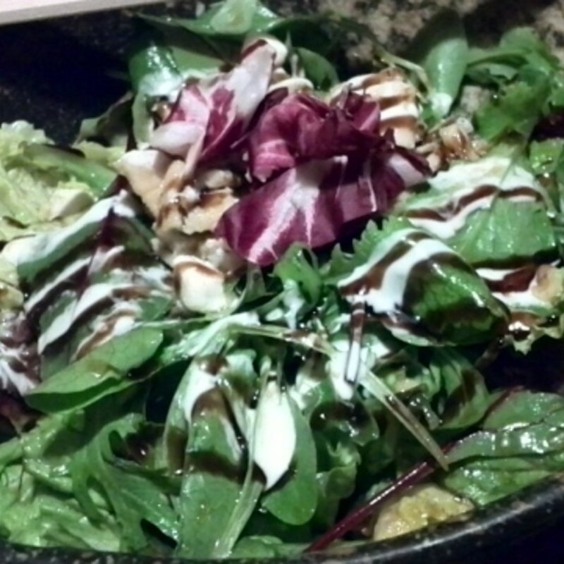 あなごのサラダ(あなご・燗酒 はかりめ)