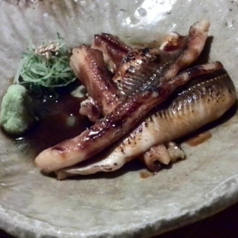 煮穴子(あなご・燗酒 はかりめ)