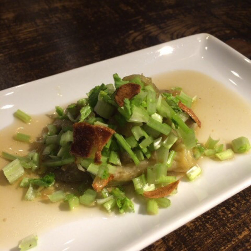 パクチーと茄子のおひたし(パクチーバル 8891)