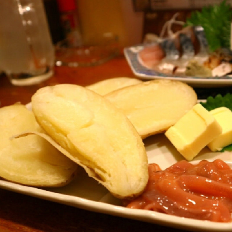 じゃがバター(居酒屋 はこはち漁港)