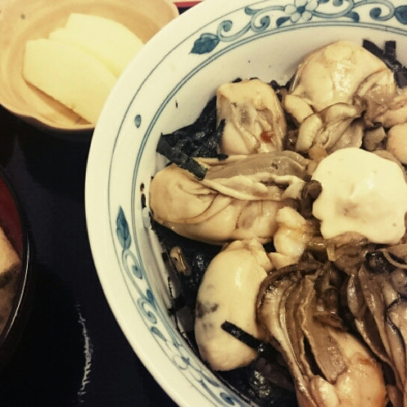 かき丼(はせくら茶屋 )