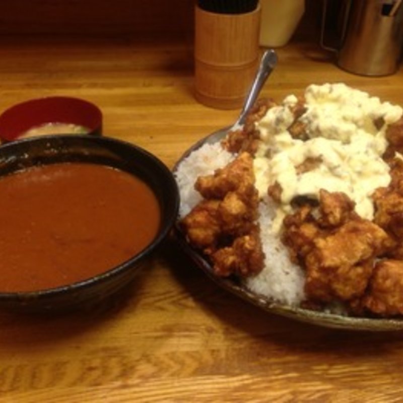 タルタルからあげカレーライス認定証ver. (パセリ )