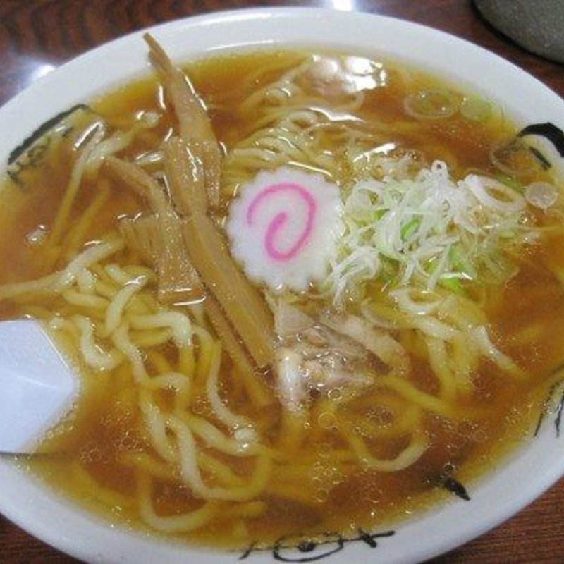 醤油かけらーめん(食堂はせ川)