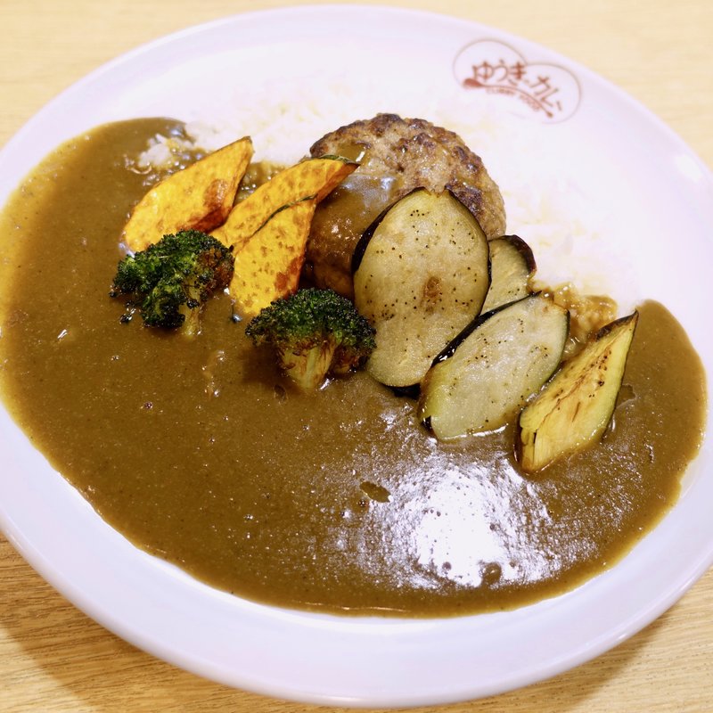 重ハンバーグカレー(ゆうきのカレー 心斎橋店)