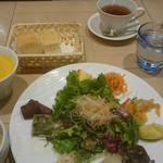 HATAKEの野菜スペシャルランチセット(ハタケカフェ)