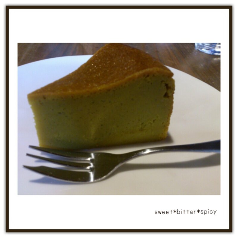 カボチャのケーキ(自家焙煎珈琲店はち)